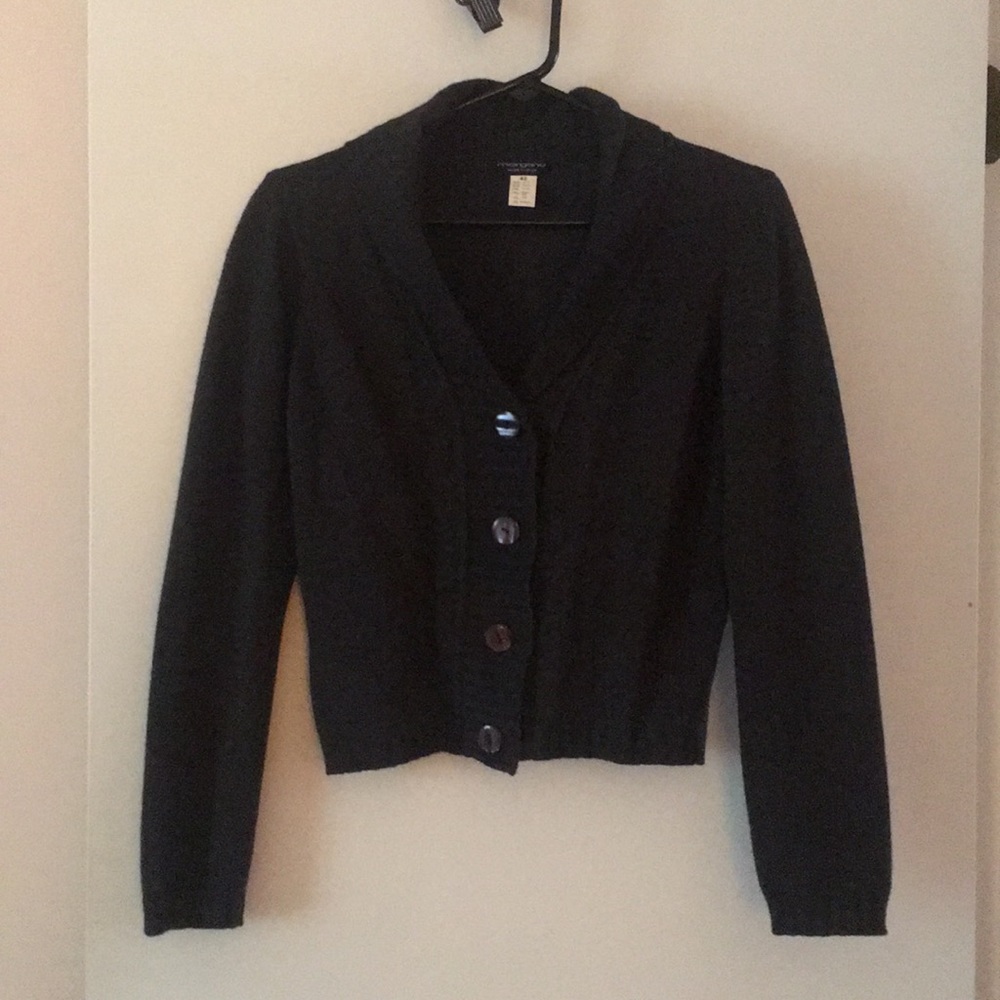 Morgano dark gray cardigan